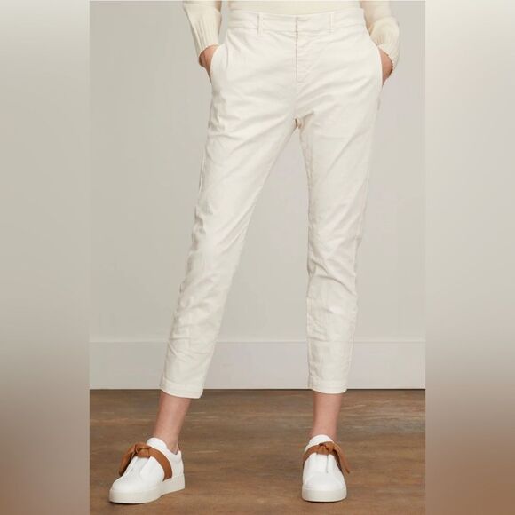 Nili Lotan Tel Aviv Pants In Eggshell Size 4 - Picture 1 of 9